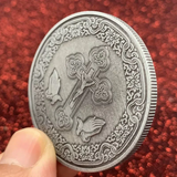Jesus’ Crown of Thorns Cross Coin: A Tangible Reminder of Love & Sacrifice
