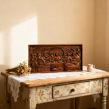 Last Supper Religious Carving Icons Personalized Gifts Wood Carving Religious Wood Wall Art