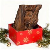 Hand-Carved Owl Tree Wood Art: A Christian Symbol of Wisdom & Divine Awareness
