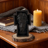 Jesus Crucifix Scented Candle: A Sacred Glow of Sacrifice & Devotion