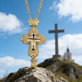 Orthodox Bishop’s Pectoral Cross: A Regal Symbol of Sacred Authority