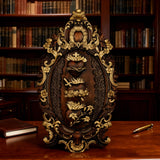 Three Sacred Hearts of the Holy Family Wall Hanging Art work Personalized Religious Gift wooden decor