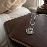 The Good Shepherd Sterling Silver Necklace - Sacred Symbol of Christ's Loving Care - John 10:14