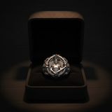 St. Michael Archangel Holy Sword Gabriel Angel S925K Silver Ring