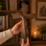 Modern Wooden Wall Cross: A Contemporary Symbol of Faith & Craftsmanship