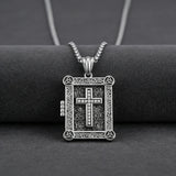 Celtic Cross Photo Locket Necklace – Keep Faith & Loved Ones Close