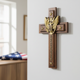 Hand-Carved Beechwood U.S. Air Force Cross — A Symbol of Faith, Service & Sacrifice