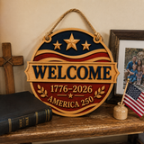 America 250 Faith & Freedom Welcome Keepsake