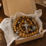 St. Benedict Exorcism Rosary Necklace
