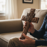 Hand-Carved Beechwood U.S. Air Force Cross — A Symbol of Faith, Service & Sacrifice