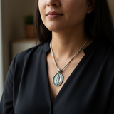 Our Lady of Guadalupe Virgin Mary Necklace,the patron saint of America and unborn children