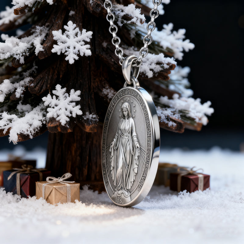 New Miraculous Medal Necklace