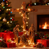 New Product Jesus crucifixion scene ornaments