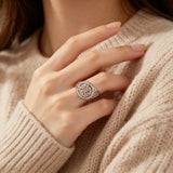 Celtic Knot Two-Tone Ring – Heritage, Harmony & Timeless Style