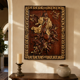 Assumption of Mary Hand-Carved Wood Wall Art: A Tribute to Heavenly Glory