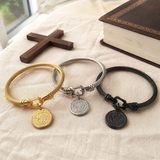 Saint Benedict Medal Women's Bracelet To Ward Off Evil
