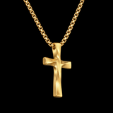Carry Your Faith Close to Your Heart – Timeless Gold & Silver Cross Necklace, A Symbol of God's Love & Protection