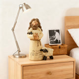 The Good Shepherd Resin Figurine: "The Lord is My Shepherd" ✨🙏