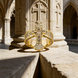 Cross Statement Ring: Wear Your Faith With Bold Elegance