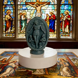 Oval Easter Egg Jesus Scented Candle: A Sacred Fusion of Faith & Easter Tradition