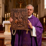 St. George the Victorious Hand-Carved Wood Icon – A Symbol of Courage & Faith
