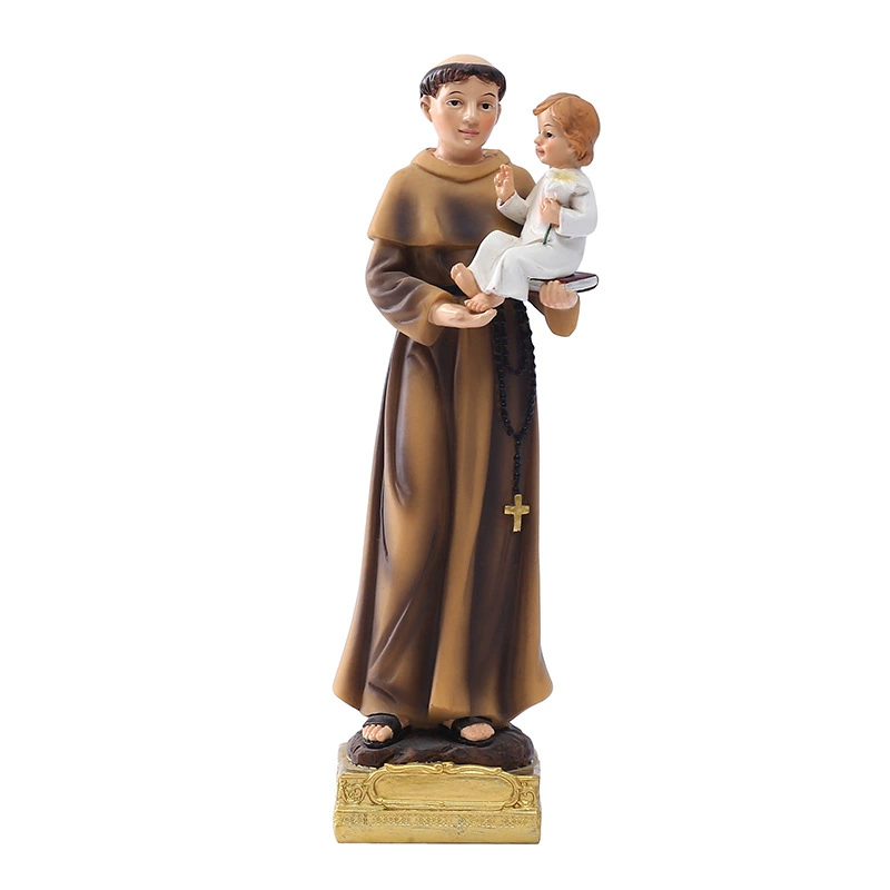St. Anthony Resin Tabletop Ornament: a piece of faith under the grace of God