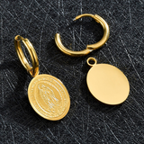 Our Lady of Guadalupe Earrings - Creative Religious Jewelry
