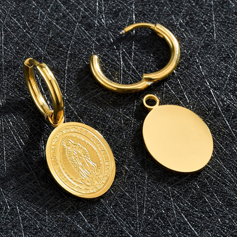 Our Lady of Guadalupe Earrings - Creative Religious Jewelry
