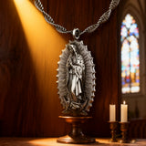 Our Lady of Guadalupe S925k Silver Necklace