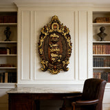 Three Sacred Hearts of the Holy Family Wall Hanging Art work Personalized Religious Gift wooden decor