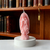 Our Lady of Guadalupe Scented Candle: A Sacred Glow of Devotion & Serenity