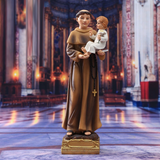 St. Anthony Resin Tabletop Ornament: a piece of faith under the grace of God
