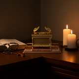 The Ark Of the Covenant Home Decoration Christian Decor Religious Gift(Gold plated copper)