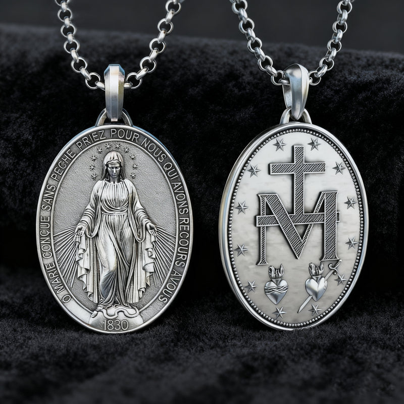 New Miraculous Medal Necklace