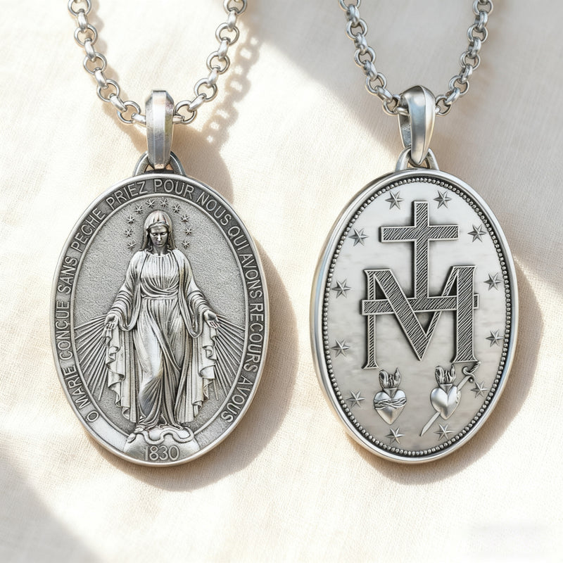 New Miraculous Medal Necklace