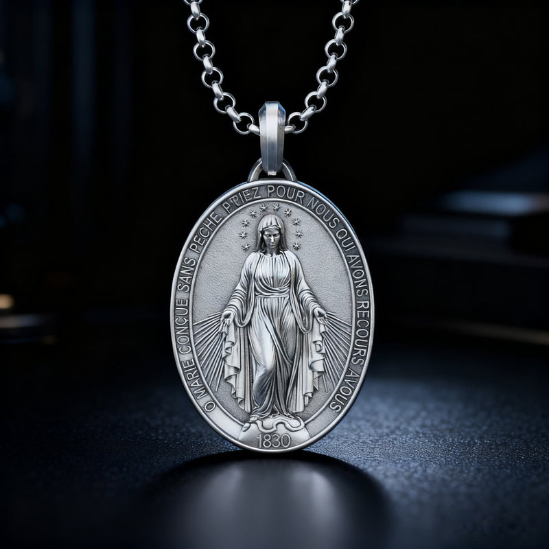 New Miraculous Medal Necklace