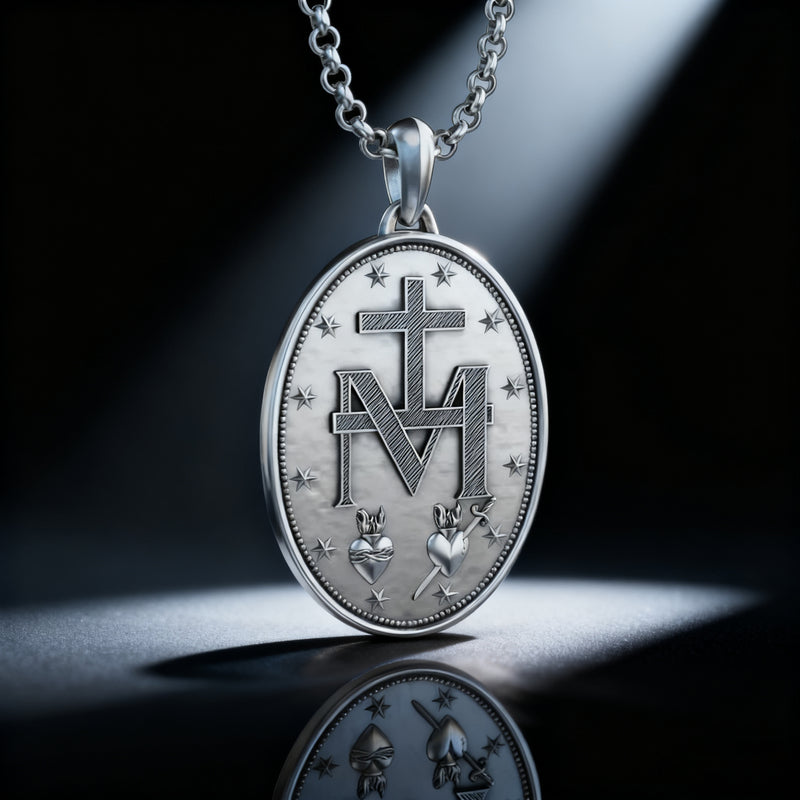 New Miraculous Medal Necklace
