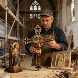 Dual Divine Cross: Christ’s Redemption & St. Benedict’s Protection