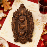 Drei heilige Herzen der Heiligen Familie Wand hängende Kunst arbeit Personal isierte religiöse Geschenk Holz dekor