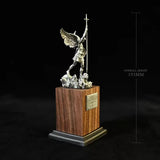 Archangel Michael Statue: A Resin Symbol of Divine Protection & Spiritual Strength