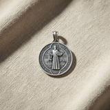 Saint Benedict Medallion Ward Off Evil Necklace