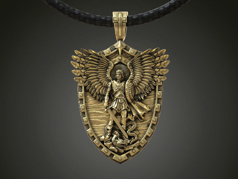 Archangel Michael Necklace - Gives us the strength and courage to move forward!