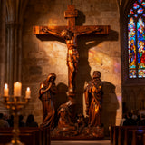 New Product Jesus crucifixion scene ornaments