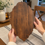 Hand-Carved Virgin Mary Prayer Wall Plaque – Ornate Beechwood Catholic Religious Decor,