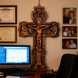 A Sacred Presence for Your Home: Hand-Carved Orthodox Cross