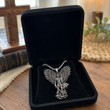 S925K Silver Saint Michael Pendant: Courage in the Heart