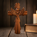 Angel Guardian Cross Wall Decoration