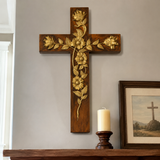 Rosenkreuz, Muttertag Wand dekor Geschenk