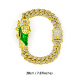 St. Jude Cuban Link Bracelet | Religious Hip-Hop Jewelry