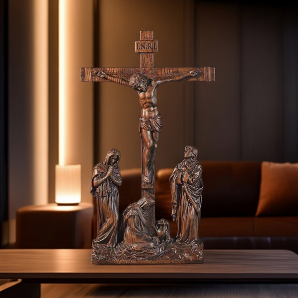 New Product Jesus crucifixion scene ornaments
